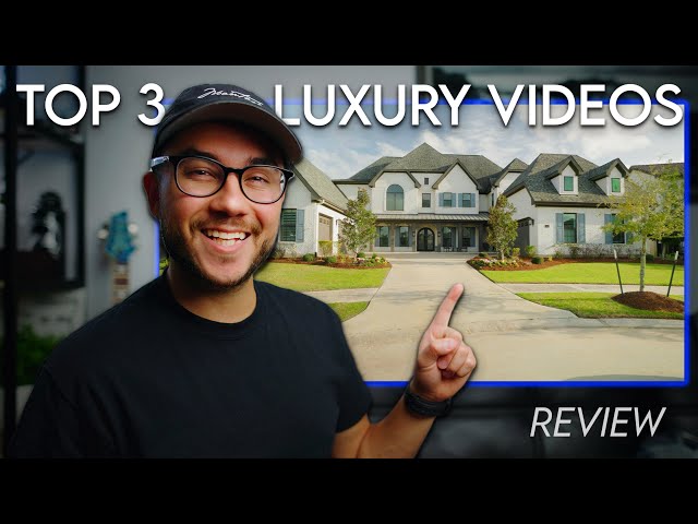 My Top Luxury Real Estate Videos from 2023 - Breaking Them Down Frame by Frame!