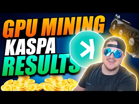 GPU Mining Kaspa Results