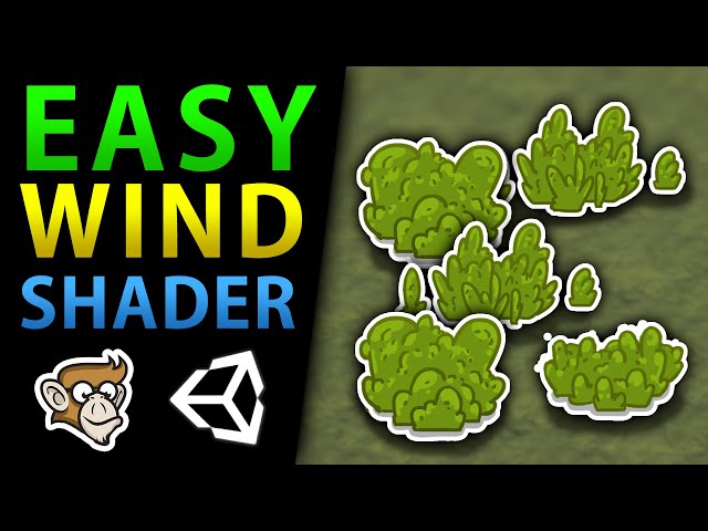 Simple Wind Shader Effect in Unity!