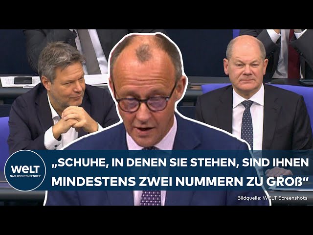 HAUSHALTSKRISE: "Sie können es nicht!" – Friedrich Merz attackiert Scholz als "Klempner der Macht"