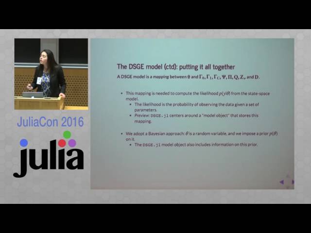 Economic Modeling at the Federal Reserve Bank of New York | Erica Moszkowski | JuliaCon 2016