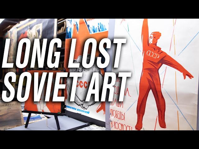 Adam Savage Examines Long-Lost Soviet Art!