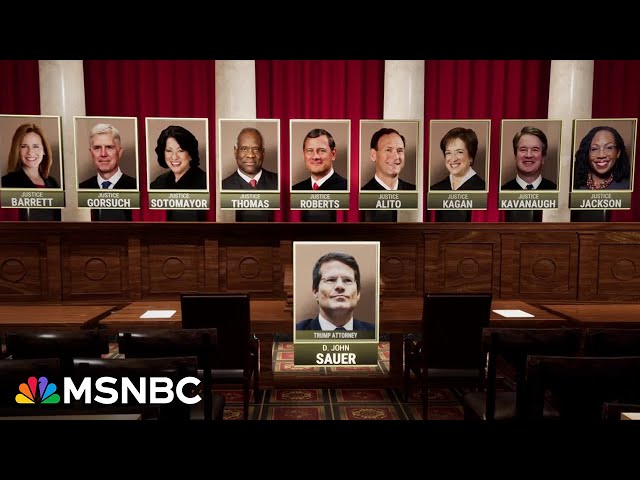 LISTEN LIVE: Supreme Court hears Donald Trump’s immunity claim | MSNBC