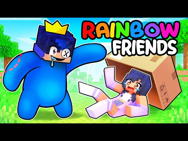 Hungry RAINBOW FRIENDS In Minecraft!