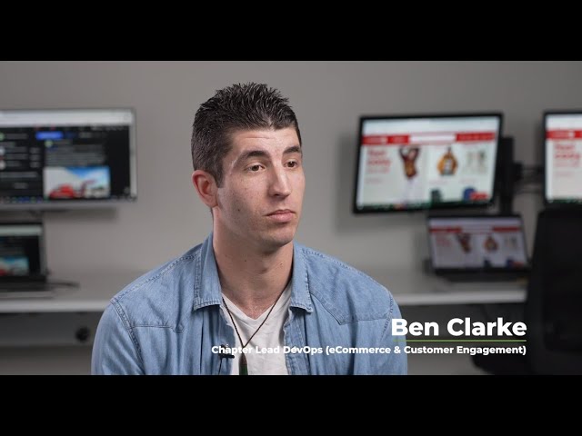 Ben Clarke , Chapter Lead DevOps - why work for us?