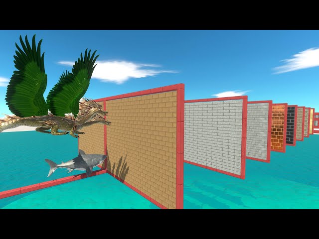 Who Flies Faster - Fantasy or Aquatics - Animal Revolt Battle Simulator