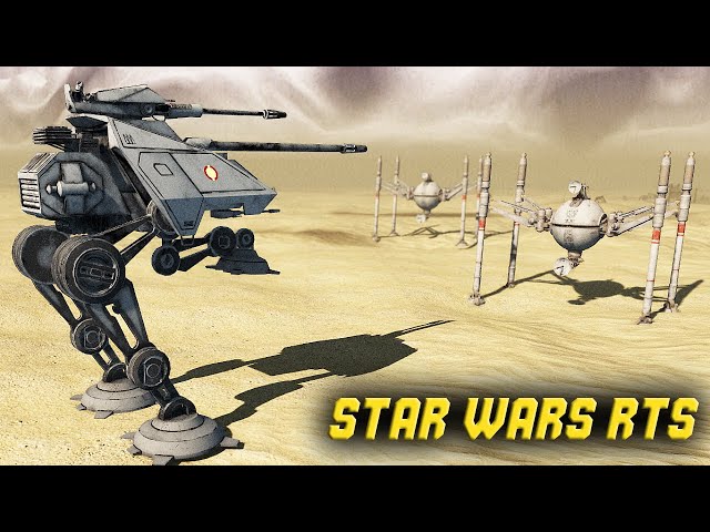 Galactic Republic vs CIS Battle Droids - Cinematic Battle - Men of War: Star Wars Mod