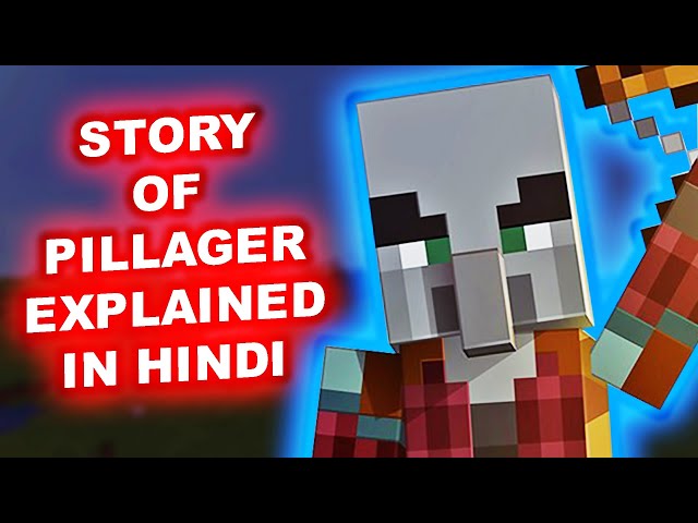 Minecraft Pillager and Ravager Story Explained in Hindi | Minecraft Mysteries Episode 6