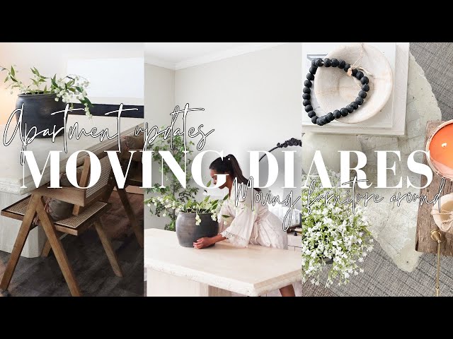 MOVING VLOG EP:8 | Apartment updates, I GOT CALLED THE POLICE? moving furniture,  slow mornings...