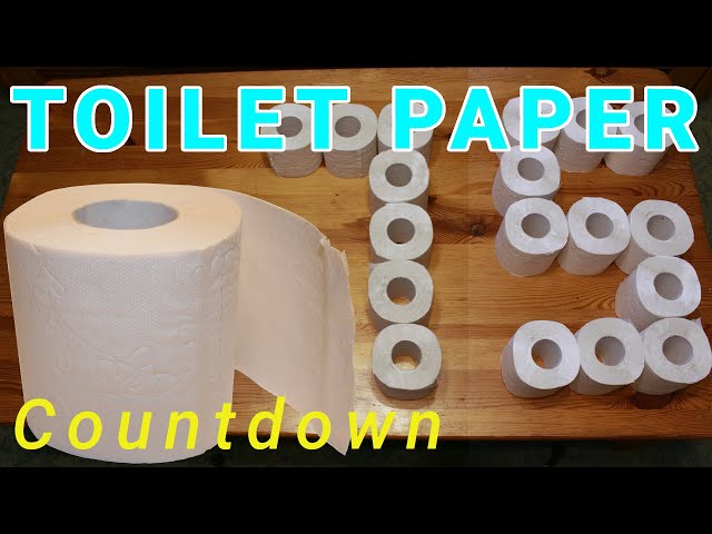 100 Seconds Toilet Paper Countdown