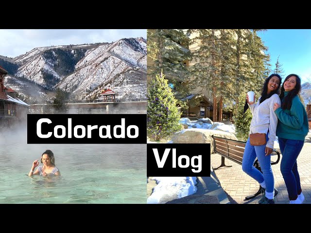 Travel Vlog 10 | Colorado Vlog - Glenwood Springs, Vail