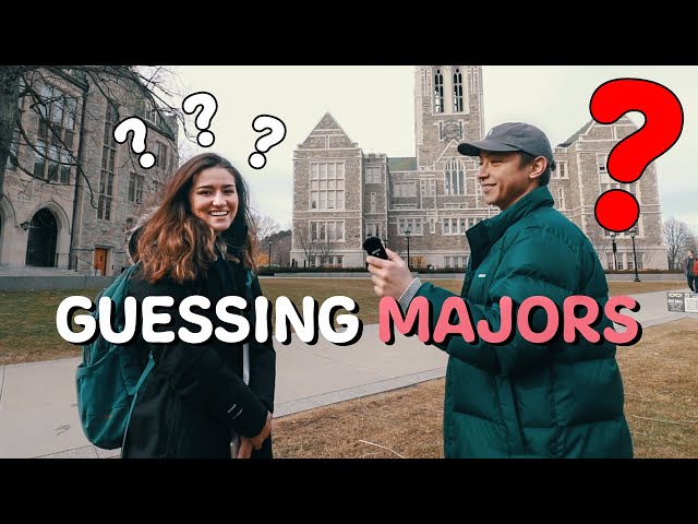 Guessing Majors at Boston College
