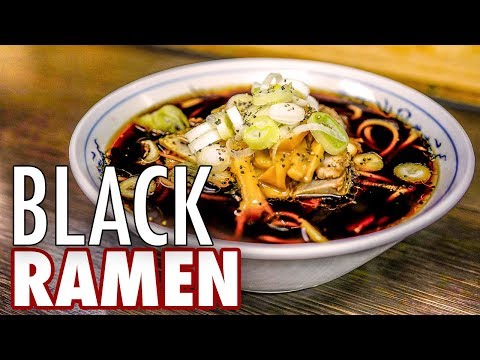 What Does Japanese Black Ramen Taste Like?
