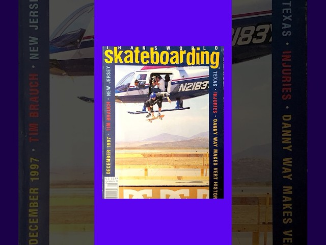 Danny Way's Stolen Helicopter stunt… 🕵🏻‍♂️ #skateboarding #thrashermagazine #dannyway