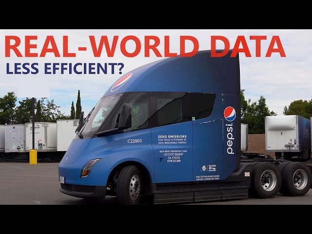 In-Depth Analysis of Tesla Semi Data (Freightliner and Volvo too!)