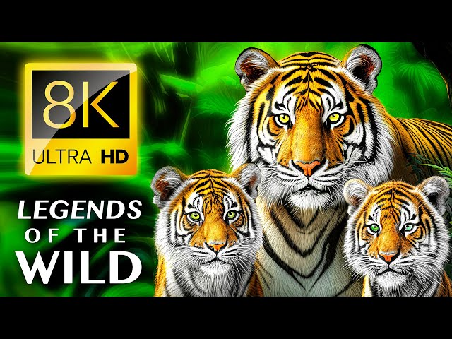 Legend Of The Wild 8K ULTRA HD / With Calming Music