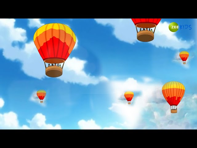 भूतू और ढेर सारे गुब्बारे | Magic Bhootu | Hindi Cartoon | Super Power Kids Show | Zee Kids