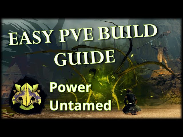 Guild Wars 2 Power Untamed – Easy PvE Build Guide (37k DPS)