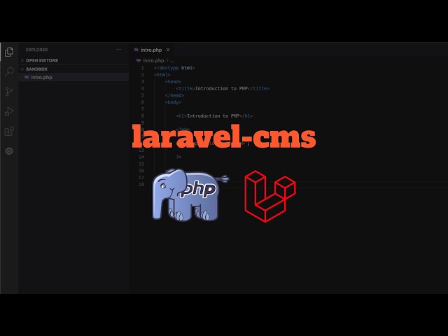 Creating a Laravel CMS - Step 9 - Create an Edit Form to Edit a Type