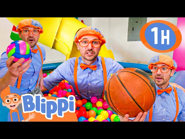 Blippi’s Colorful Sports Day  | Blippi - Sports & Games Cartoons for Kids
