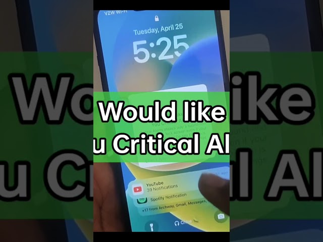 how would like to send you critical alerts#brijtech #iphone