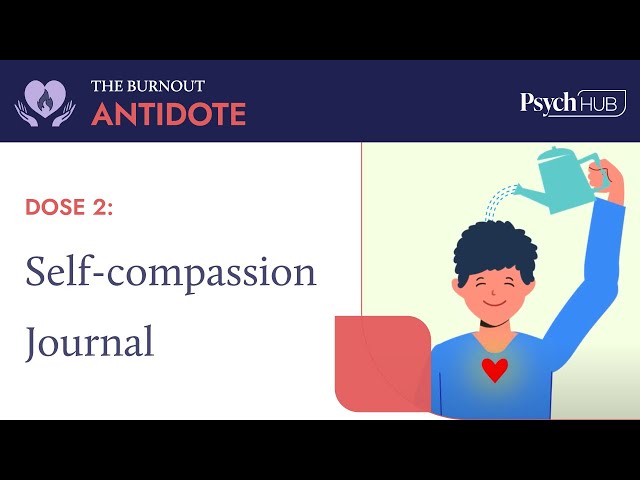 The Burnout Antidote - Dose 2: Self-compassion Journal