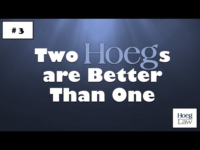 Two Hoegs Are Better Than One #3 - July 29, 2019