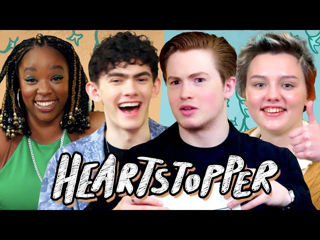 The Heartstopper Cast Interview Each Other | The Group Chat