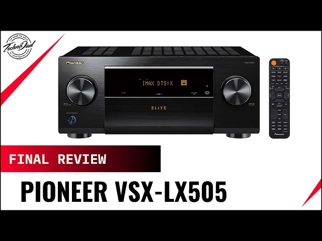 Best A/V Receiver for Xbox Series X 2022!!  Pioneer VSX-LX505 Review | 4K 120Hz HDR VRR Gaming