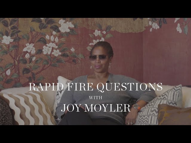 Rapid Fire Questions with Joy Moyler