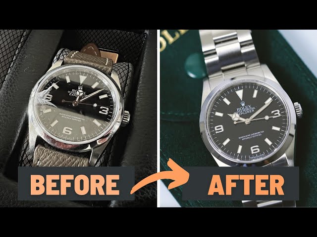 How Much To Refinish and Service My Rolex
