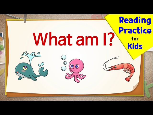 Easy Reading Practice for kids | Short Sentences | What Am I Quiz (1-30)