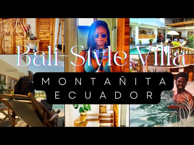 Luxury Beachfront Villa in Montanita Ecuador