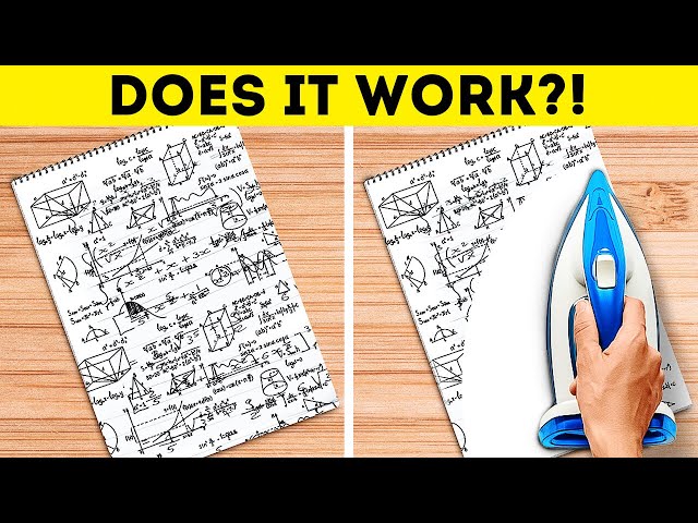 Tricky High School Hacks And Crafts That Will Surprise You 👩‍🏫
