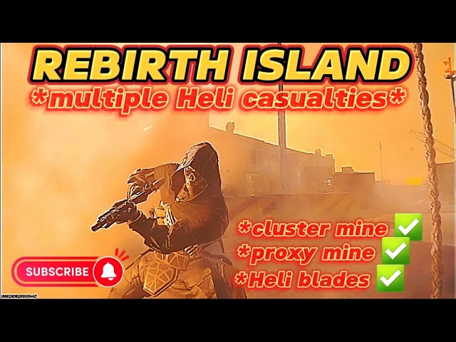 Rebirth Island Solo vs Quads Gasplay win. Using a Helicopter to troll kills