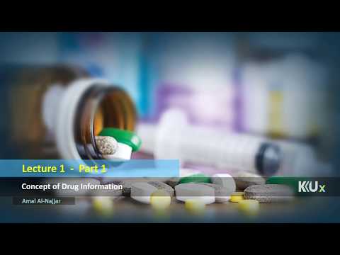 علم الأدوية - Drug Information