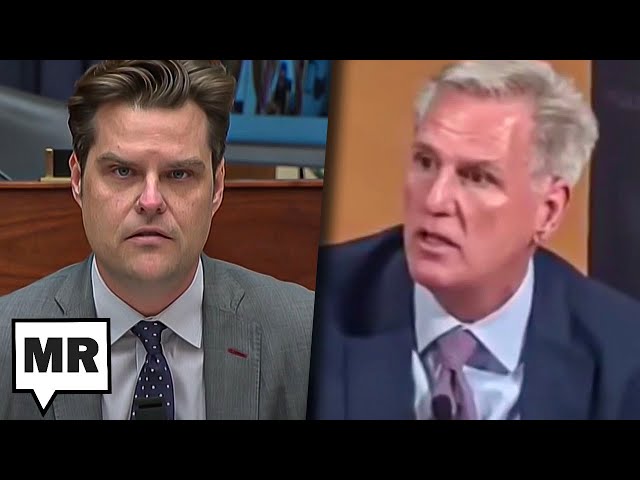 McCarthy's War On Gaetz Is Great For Democrats