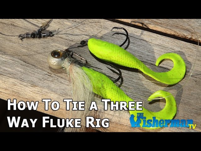 How To Tie a Three-way Fluke Rig - The Fisherman Magazine