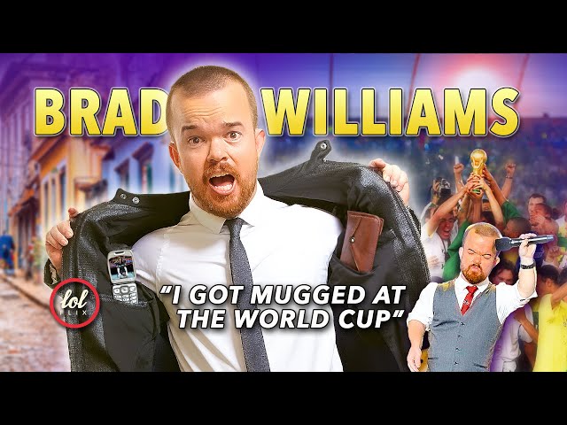 I got mugged at the world cup but I trained for this 😳🎤😂 | Brad Williams
