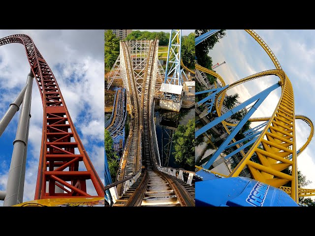 Every Roller Coaster At Hersheypark! 4K Front Seat POV!