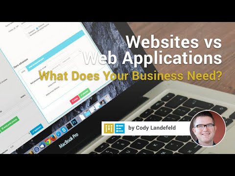 Websites vs Web Applications