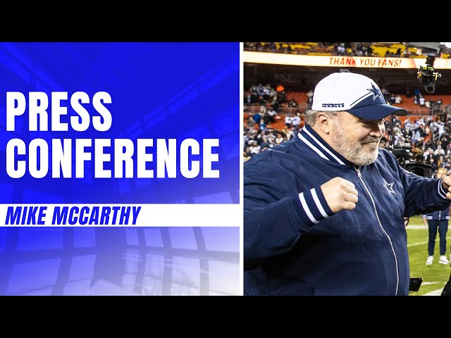 Head Coach Mike McCarthy: It's Playoff Time | #GBvsDAL | Dallas Cowboys 2024