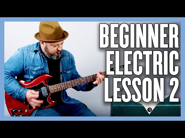 Beginner Electric Guitar Lesson (1 FINGER POWER CHORDS)