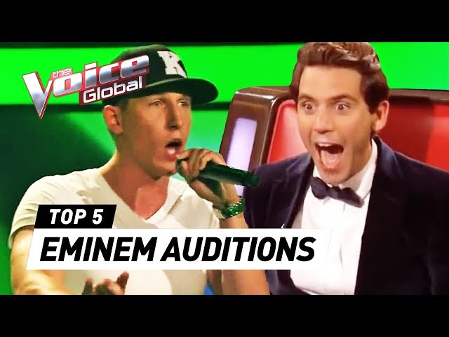 BEST EMINEM's Lose Yourself Blind Auditions in The Voice