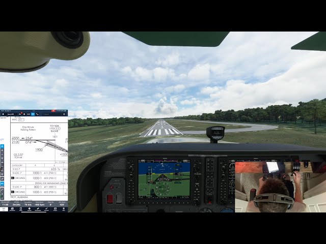 Instructor Pilot Demos IFR  After Running Over Ground Crew - MSFS + Foreflight! 3090ti