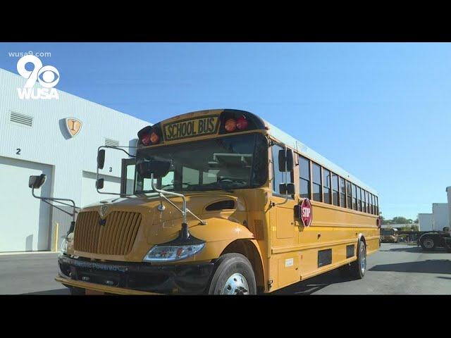 Here's a look at the future of school buses in the DMV