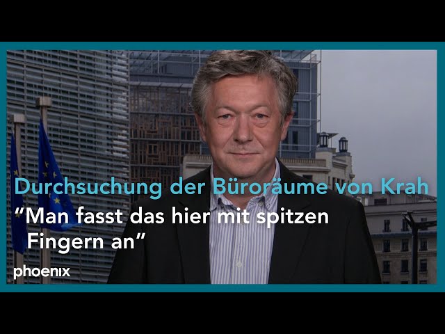 Thomas Spickhofen (WDR-Korrespondent) zur Durchsuchung der Büroräume von Maximilian Krah (AfD)