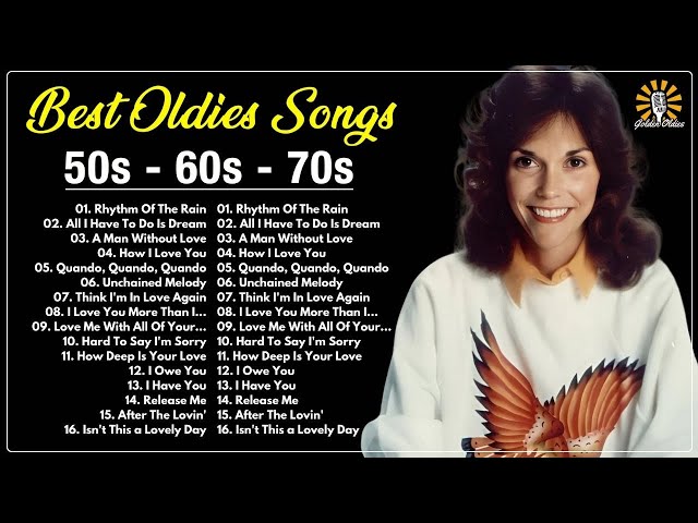 Oldies But Goodies 50s 60s 70s🎼Paul Anka, Matt Monro, Elvis Presley, Engelbert Humperdinck