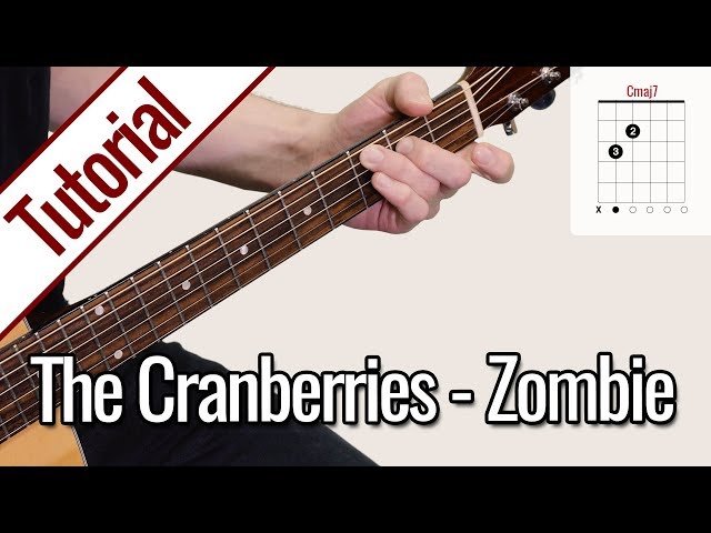 The Cranberries - Zombie | Gitarren Tutorial Deutsch