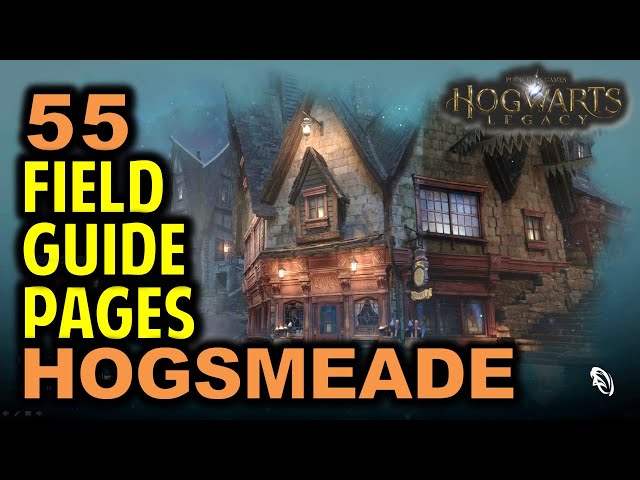 Hogsmeade: All 55 Field Guide Pages Locations | Hogwarts Legacy